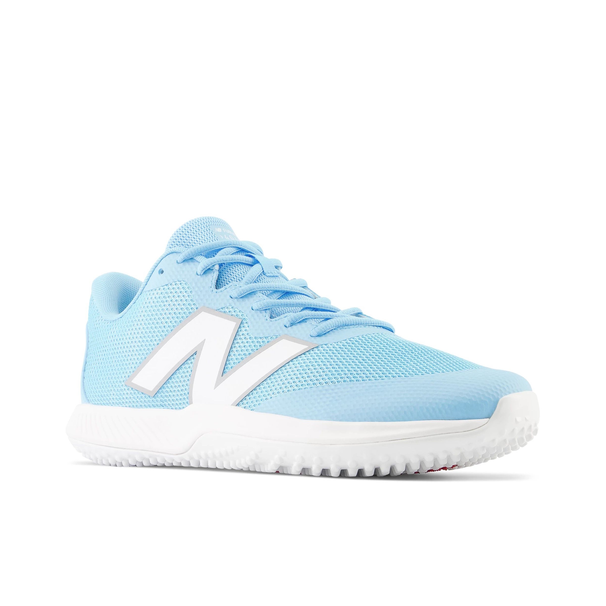 NEW BALANCE FUELCELL 4040 V7 TURF SHOES - CAROLINA BLUE/WHITE