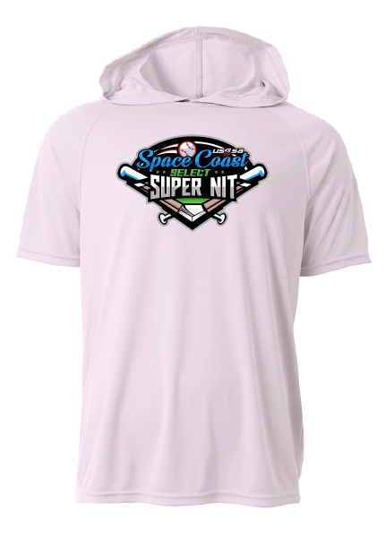Sc Select Pro 2025 SC SELECT SUPER NIT HOODED SS - WHITE | Space Coast Complex Pro Shop