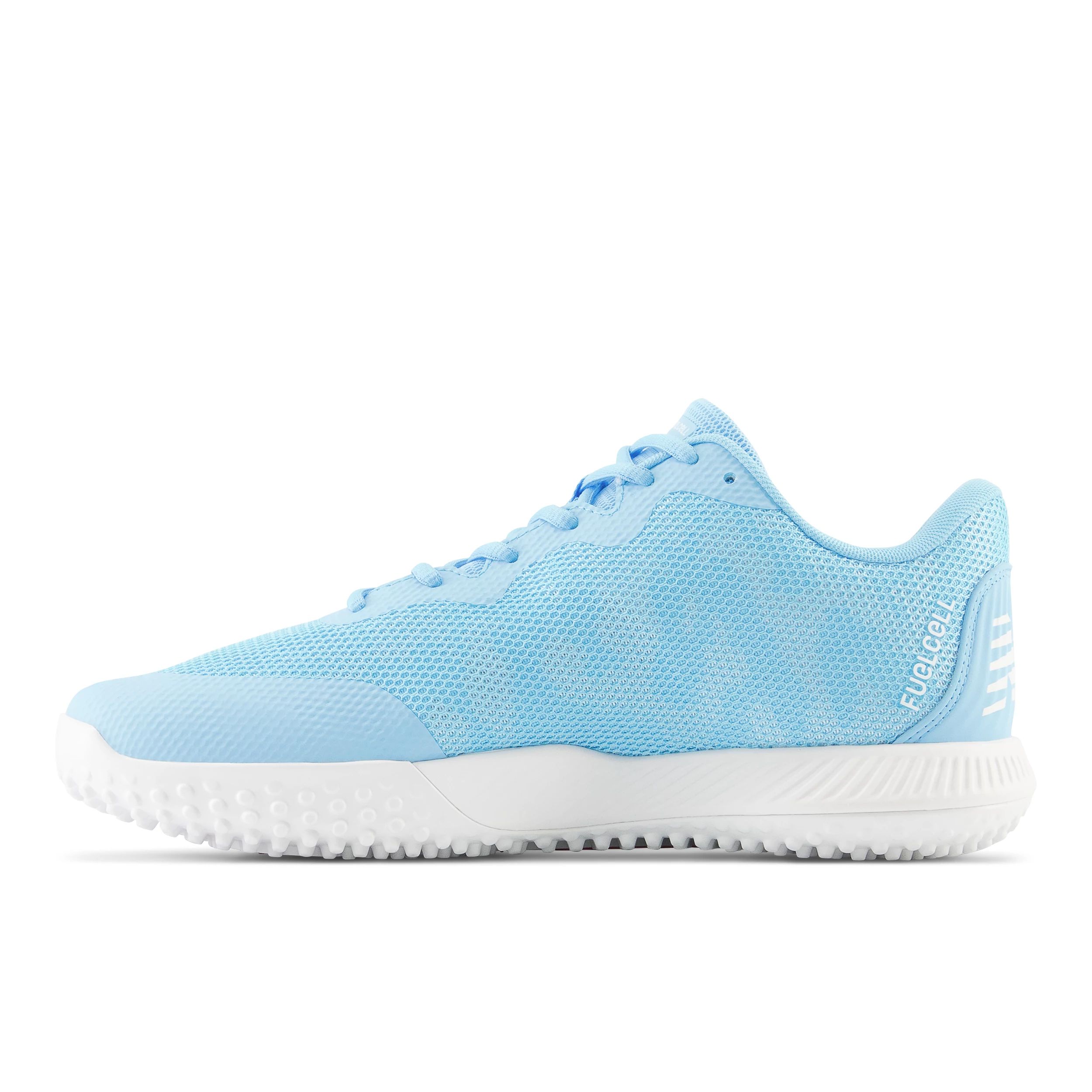 NEW BALANCE FUELCELL 4040 V7 TURF SHOES - CAROLINA BLUE/WHITE