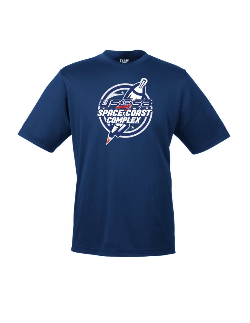 2022 SPACE COAST COMPLEX ZONE PERFORMANCE S/S - NAVY | Space Coast ...